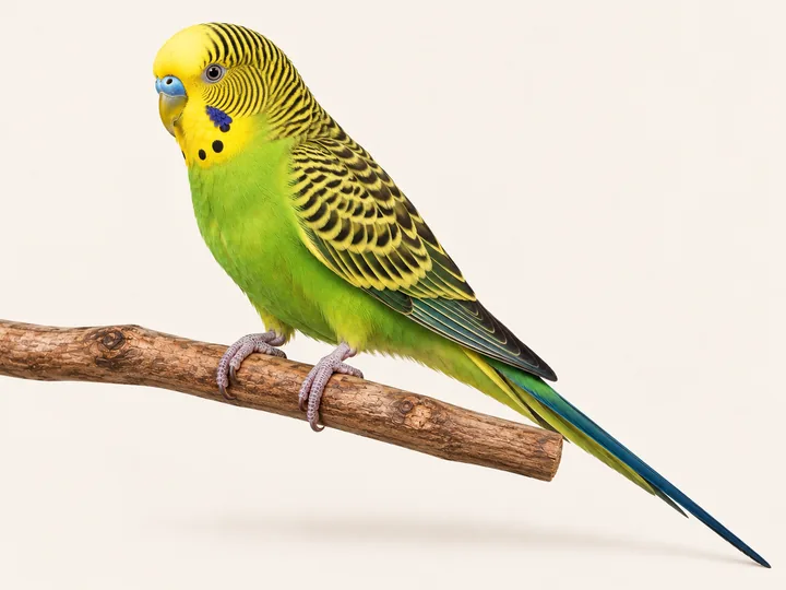 Illustration of a Budgerigar