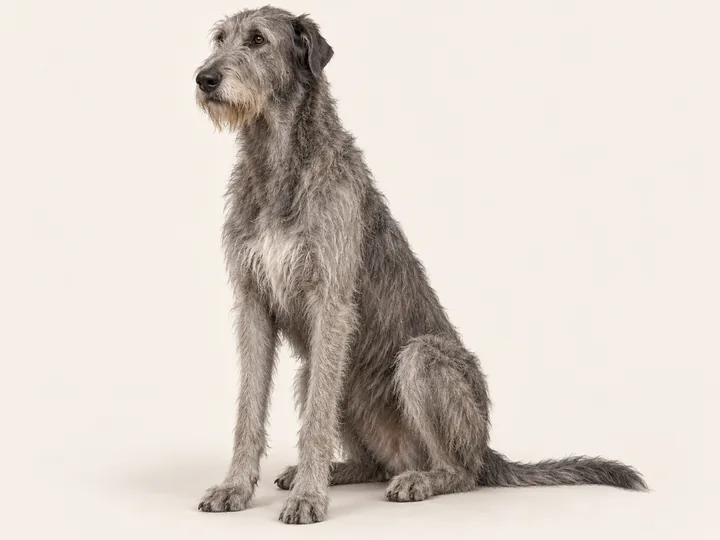 Illustration of an Irish Wolfhound