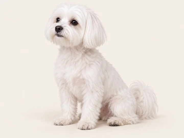 Illustration of a Maltese
