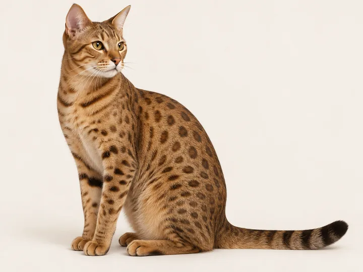Illustration of an Ocicat