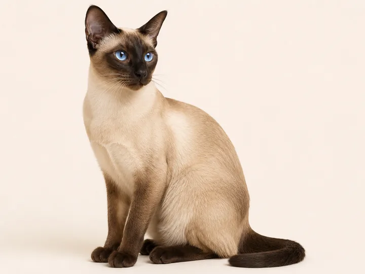 Illustration of a Siamese