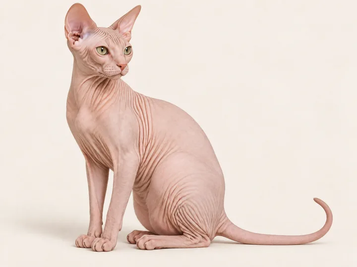 Illustration of a Sphynx