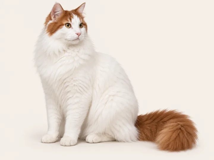 Illustration of a Turkish Van